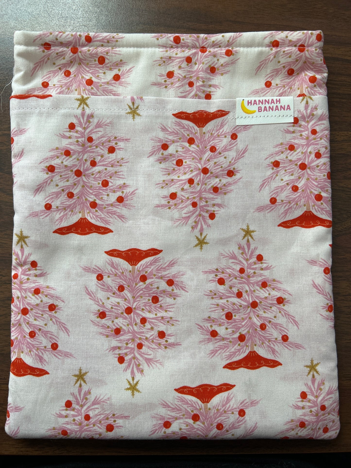 XL Book Sleeve - Christmas Trees