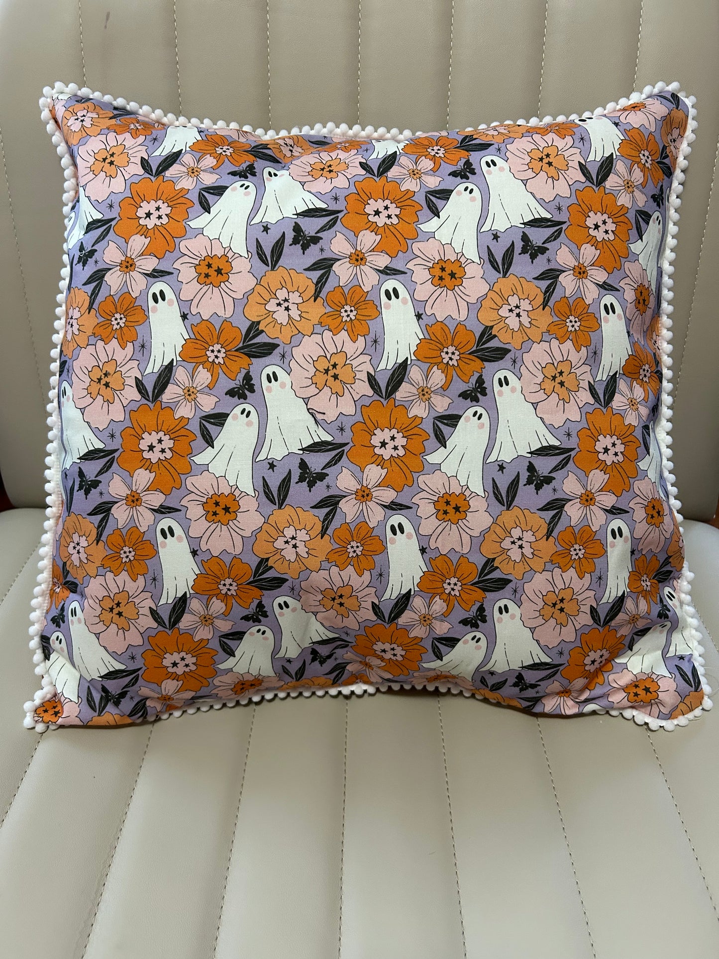 Groovy Ghosts Pillow