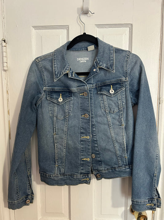 Denim Jacket - Blue Quilt Block