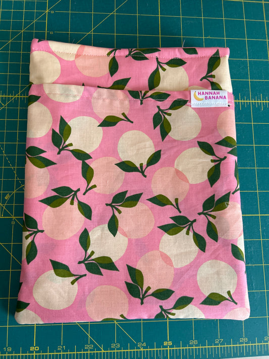 Extra Large Book Sleeve - Peaches