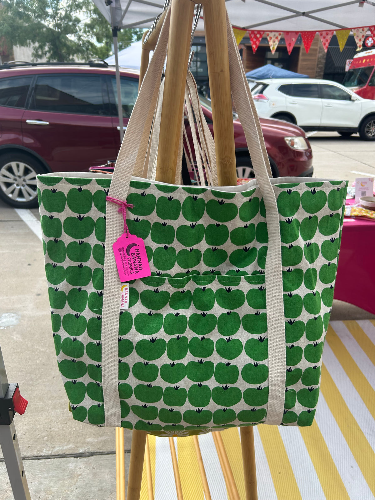 Tote Bag - Green Apple