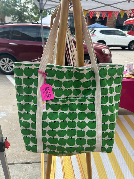 Tote Bag - Green Apple