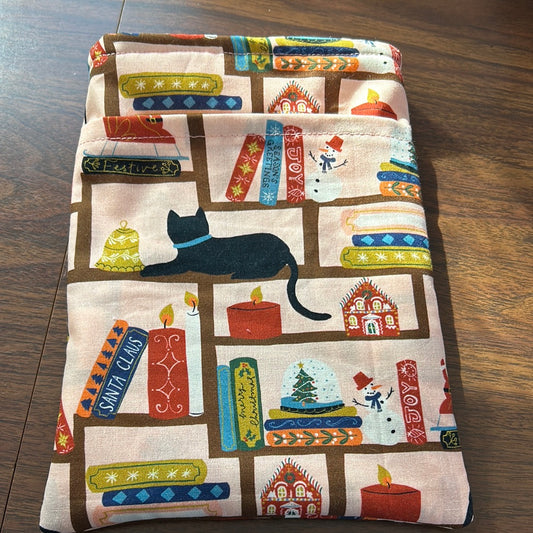 Book Sleeve - Medium - Christmas Cats