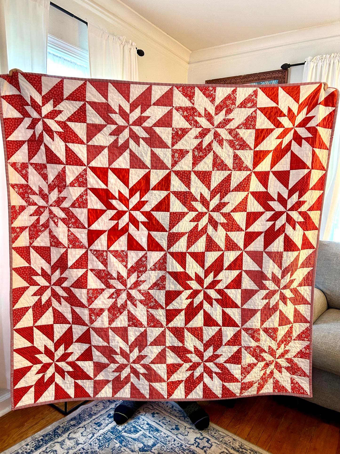 Christmas Peppermint Quilt