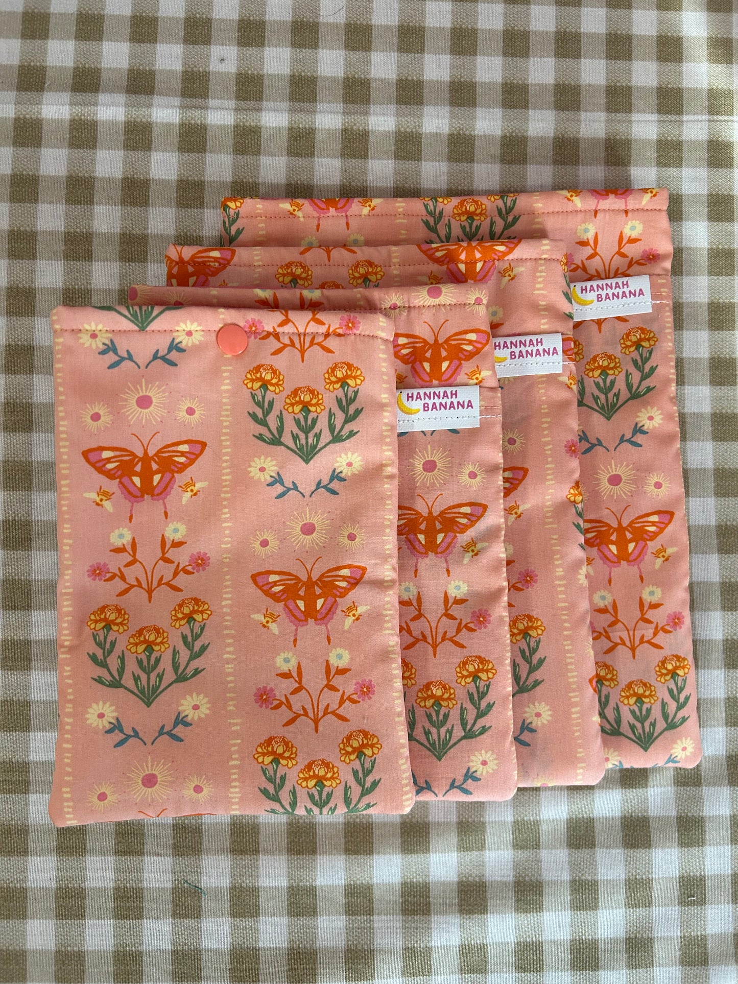 Snap Kindle Case - Orange Butterfly