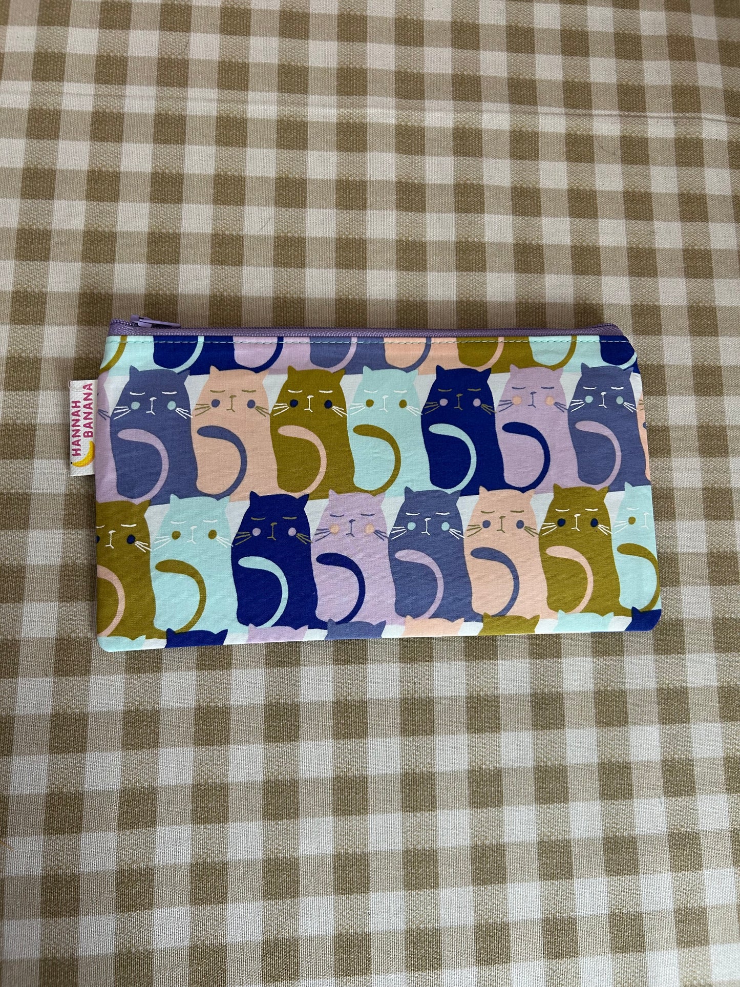 Mini Pouch - Oh Meow Purple