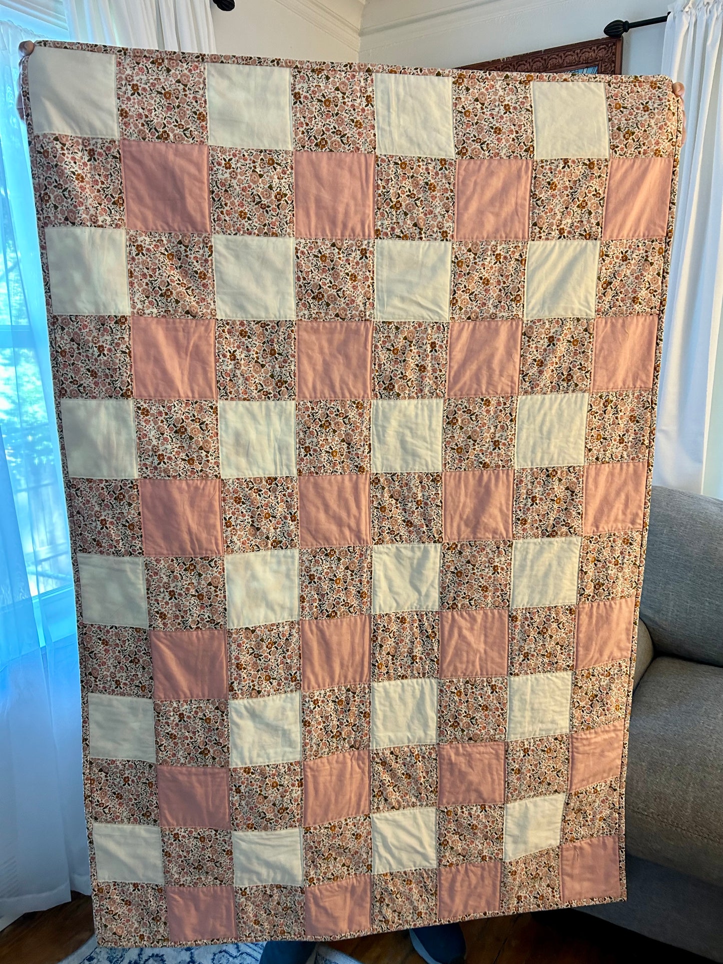 Gingham Cottage Quilt