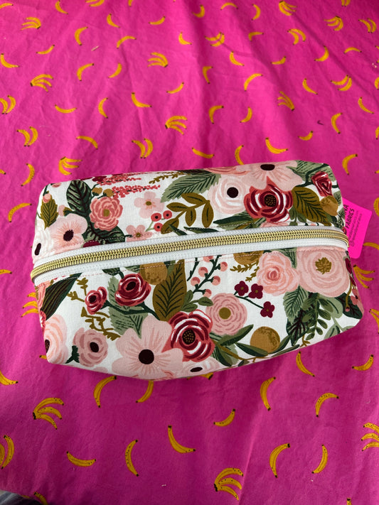 Boxy Pouch - Rifle Paper Co. Rose Floral