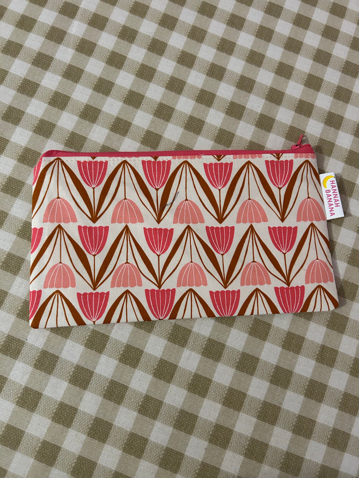 Mini Pouch - Pink Tulip