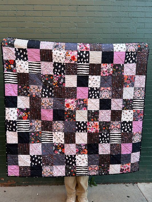Halloween Patchwork Quilt