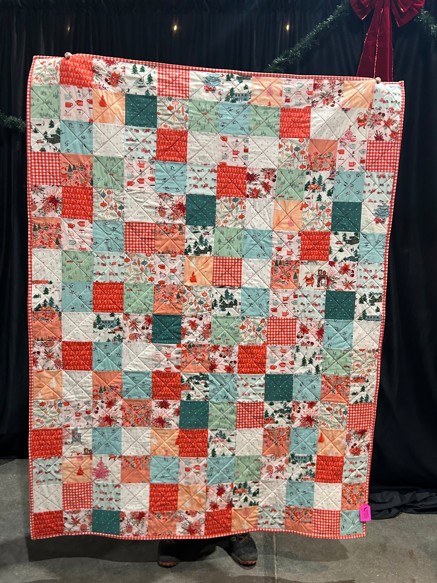 Christmas Patchwork Quilt