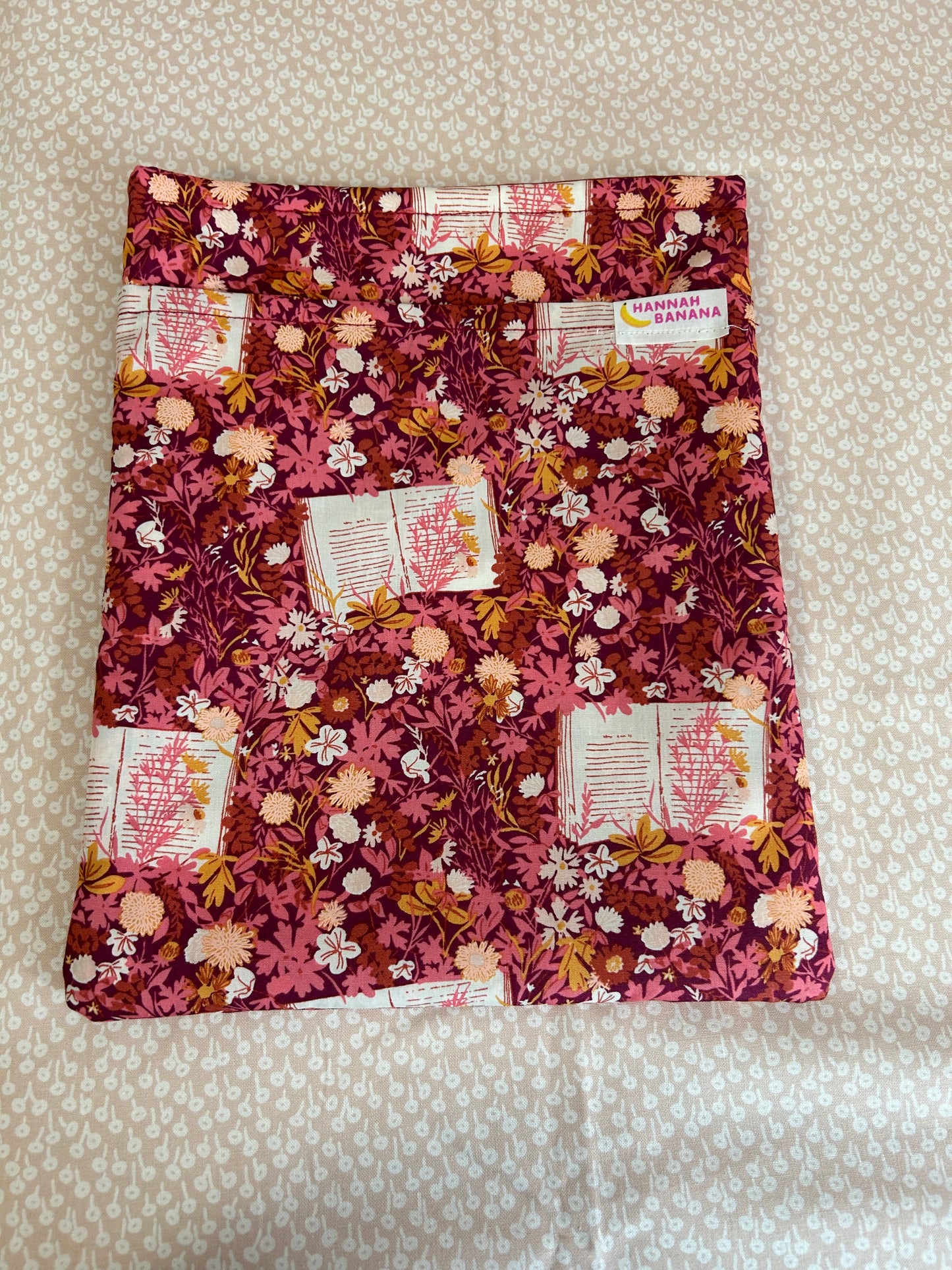 XL  Book Sleeve - Maroon Book