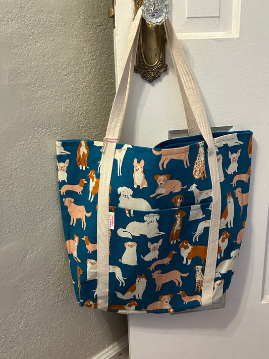 Tote Bag - Blue Dog