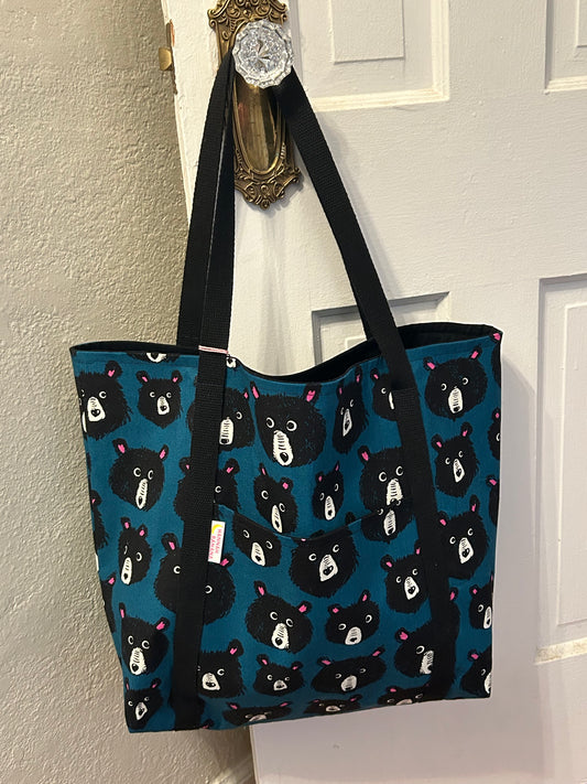 Tote Bag - Blue Bear