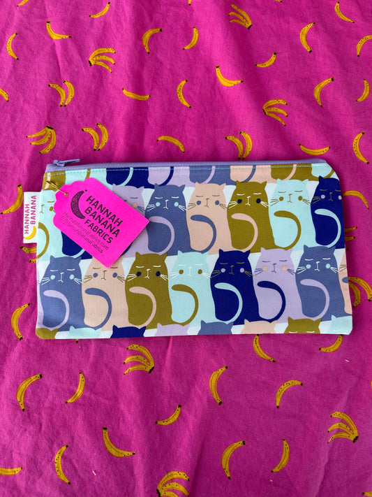 Mini Pouch - Oh Meow Purple
